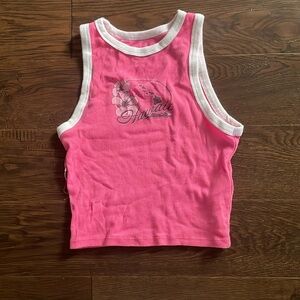 Pink Hawaii tank from hollister